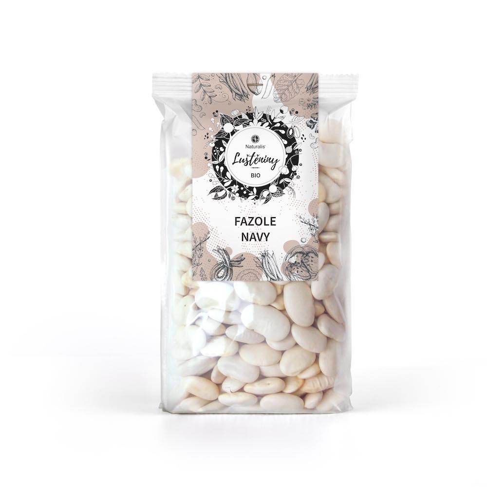Levně Fazole navy Naturalis BIO - 500 g