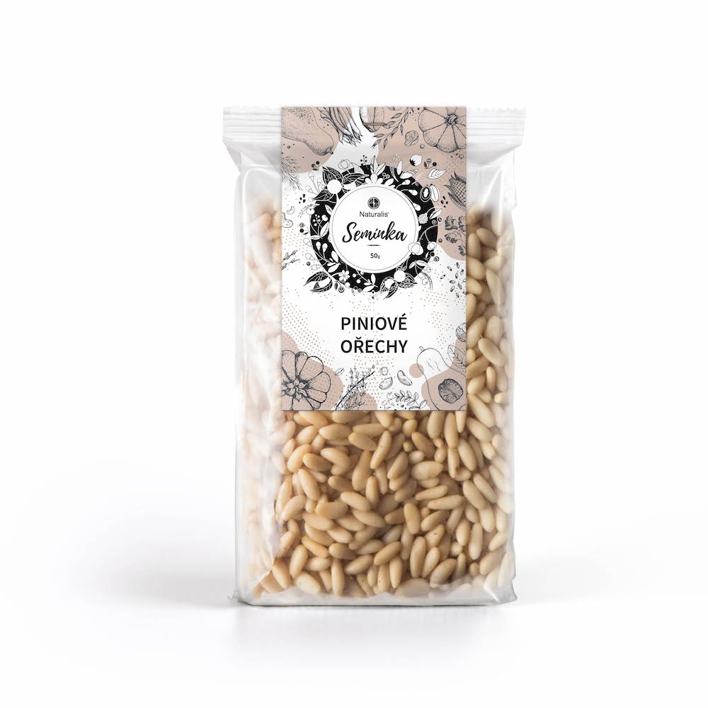 Levně Piniové ořechy Naturalis - 50 g