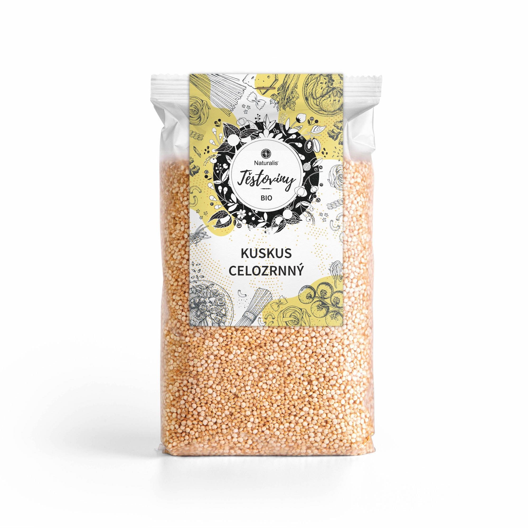 Levně Kuskus celozrnný Naturalis BIO - 500 g