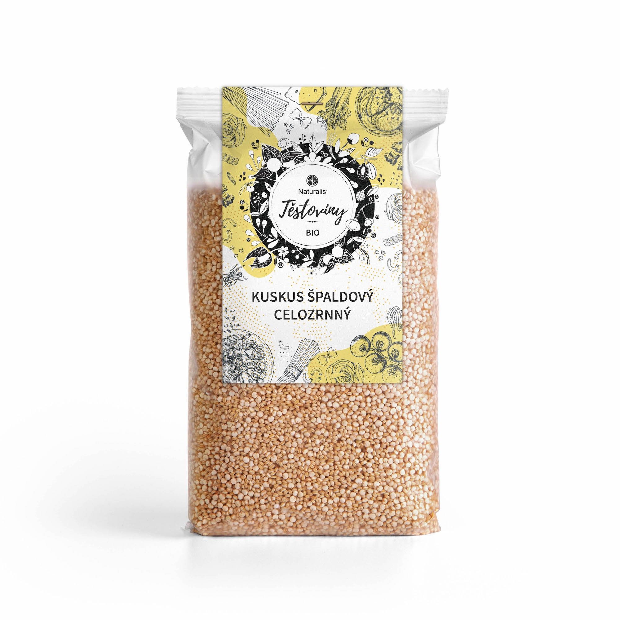 Levně Kuskus špaldový celozrnný Naturalis BIO - 500 g