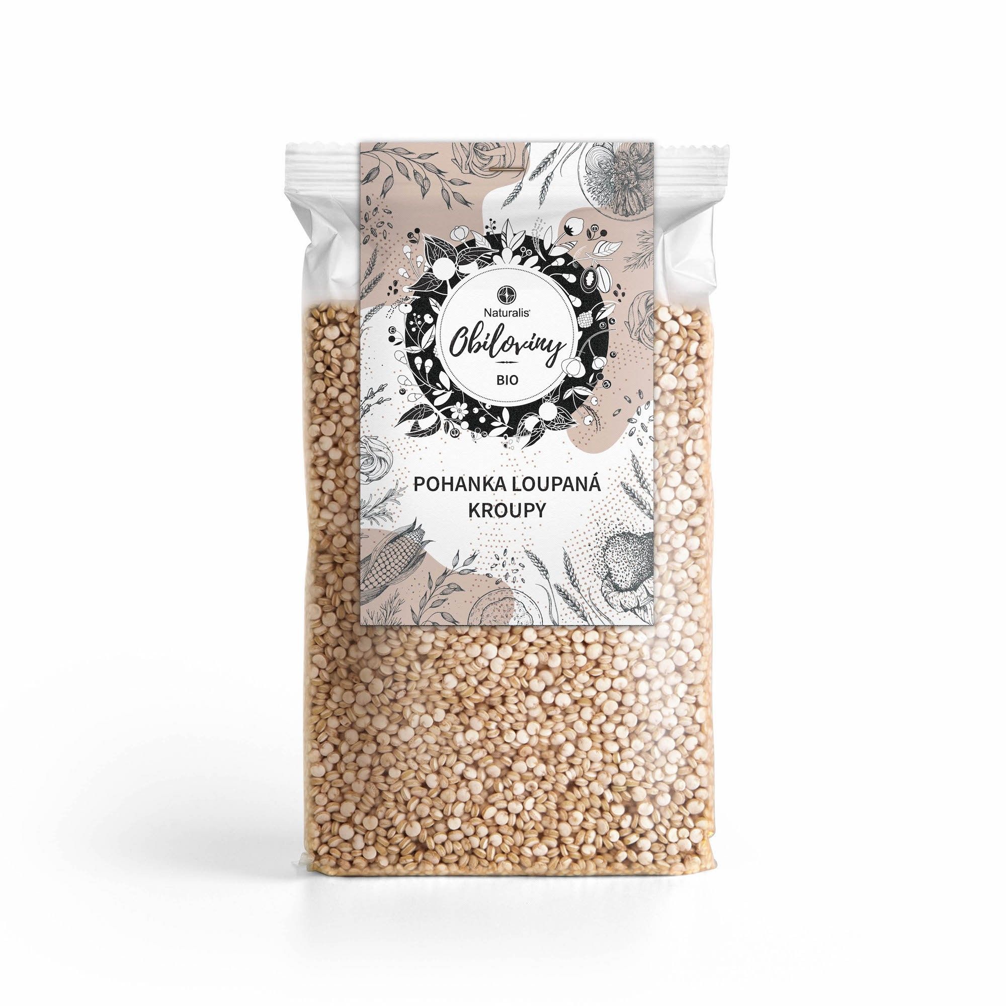 Levně Pohanka loupaná kroupy Naturalis BIO - 500 g