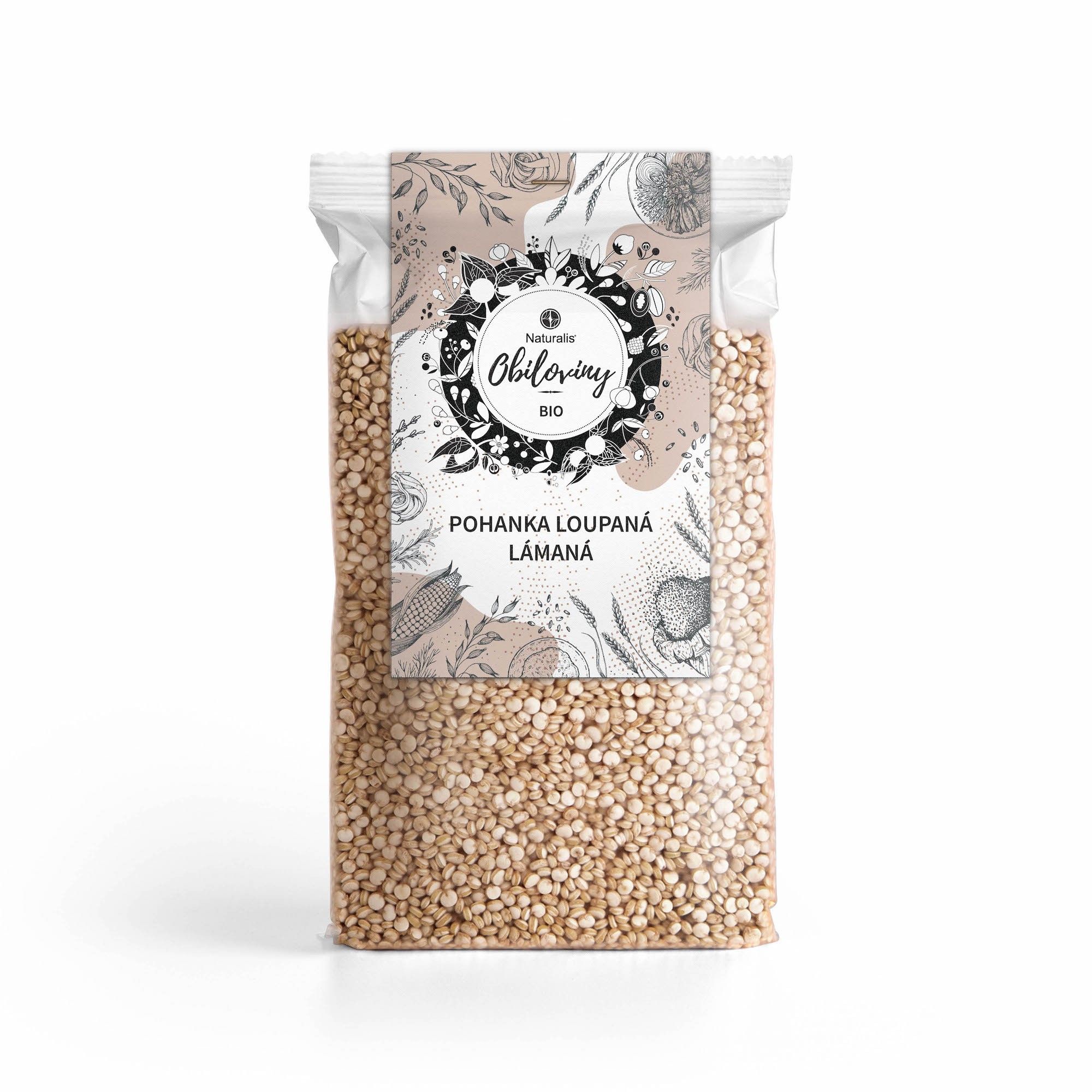 Levně Pohanka loupaná lámaná Naturalis BIO - 400 g