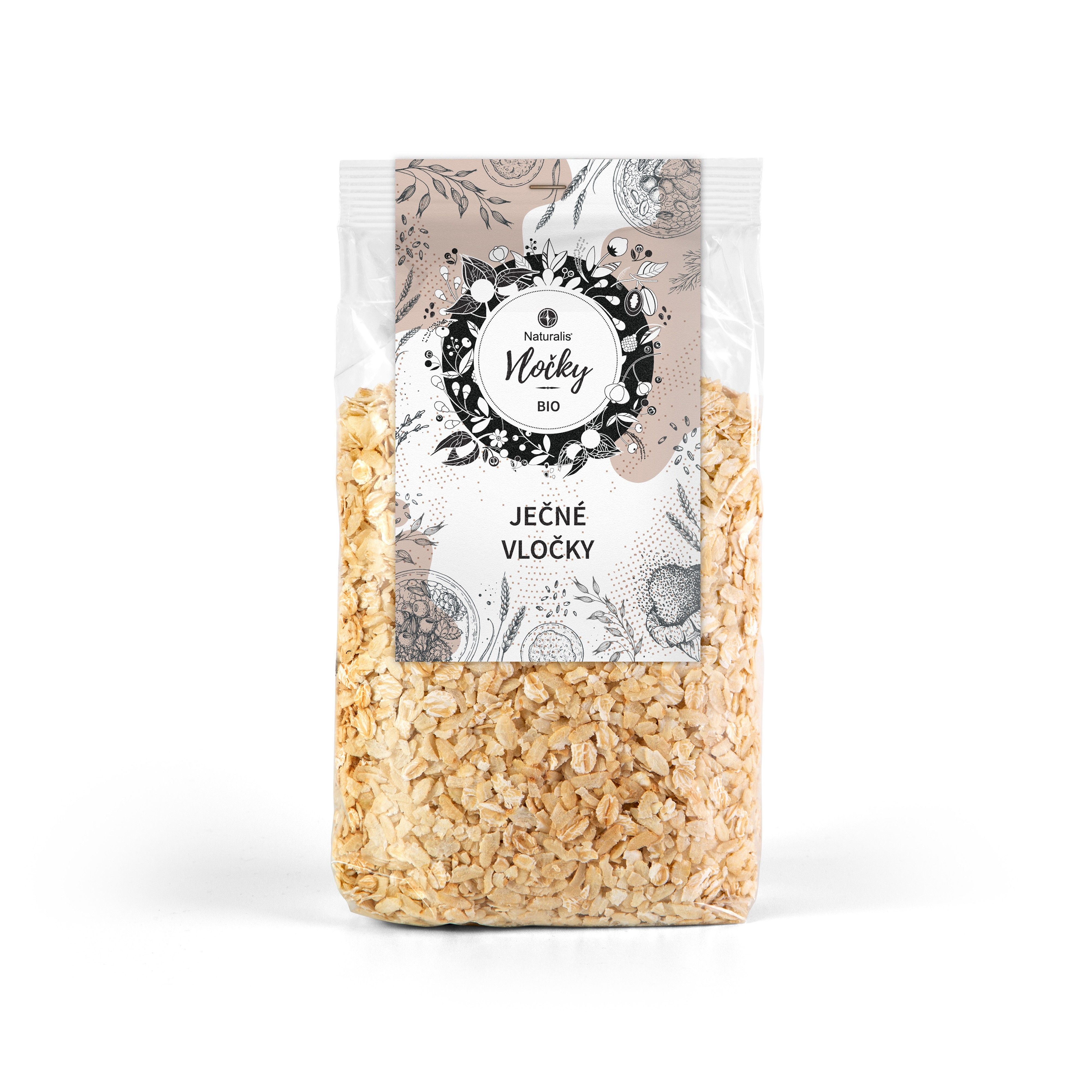 Levně Ječné vločky Naturalis BIO - 250 g