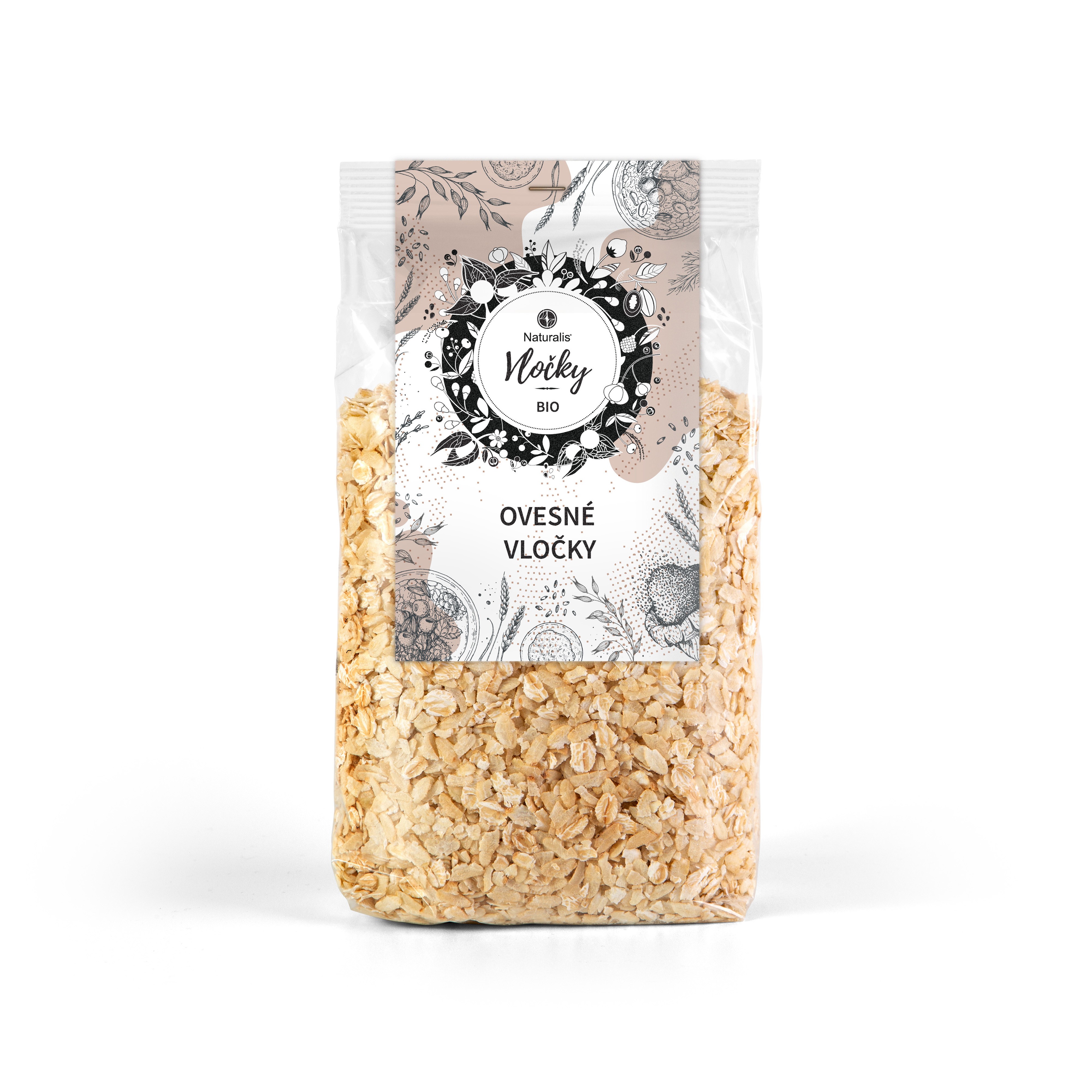 Levně Ovesné vločky Naturalis BIO - 500 g