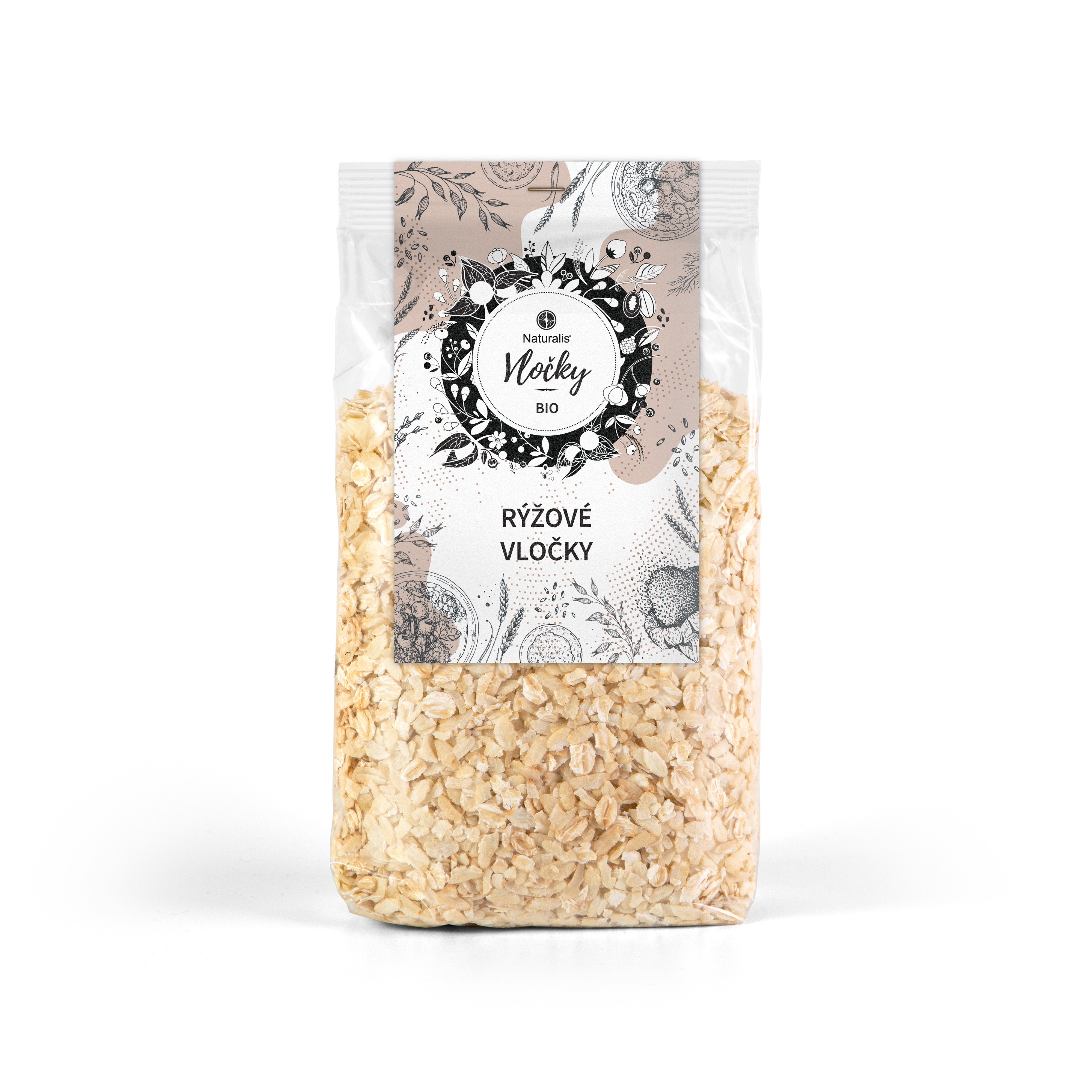 Levně Rýžové vločky Naturalis BIO - 250 g