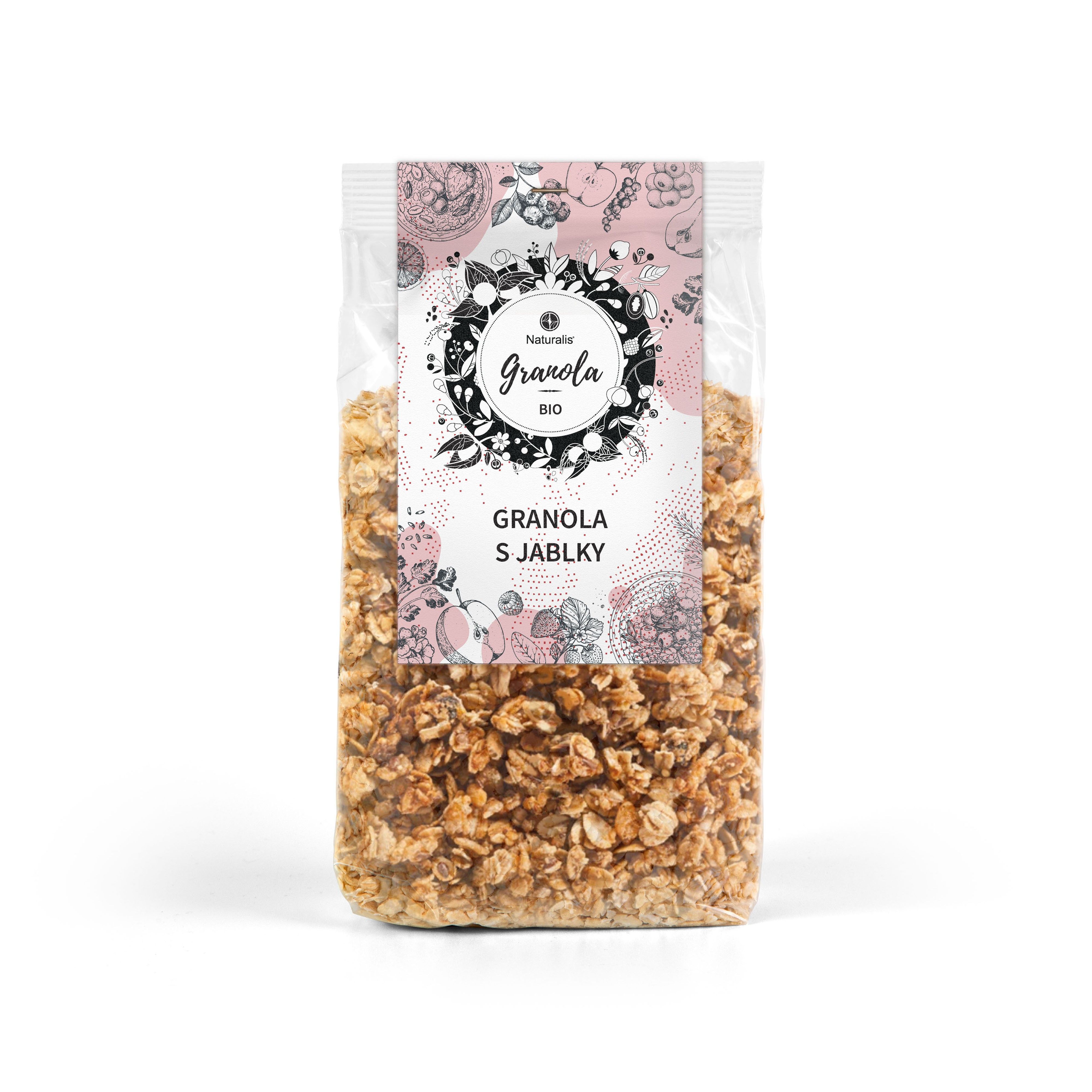 Levně Granola s jablky Naturalis BIO - 350 g