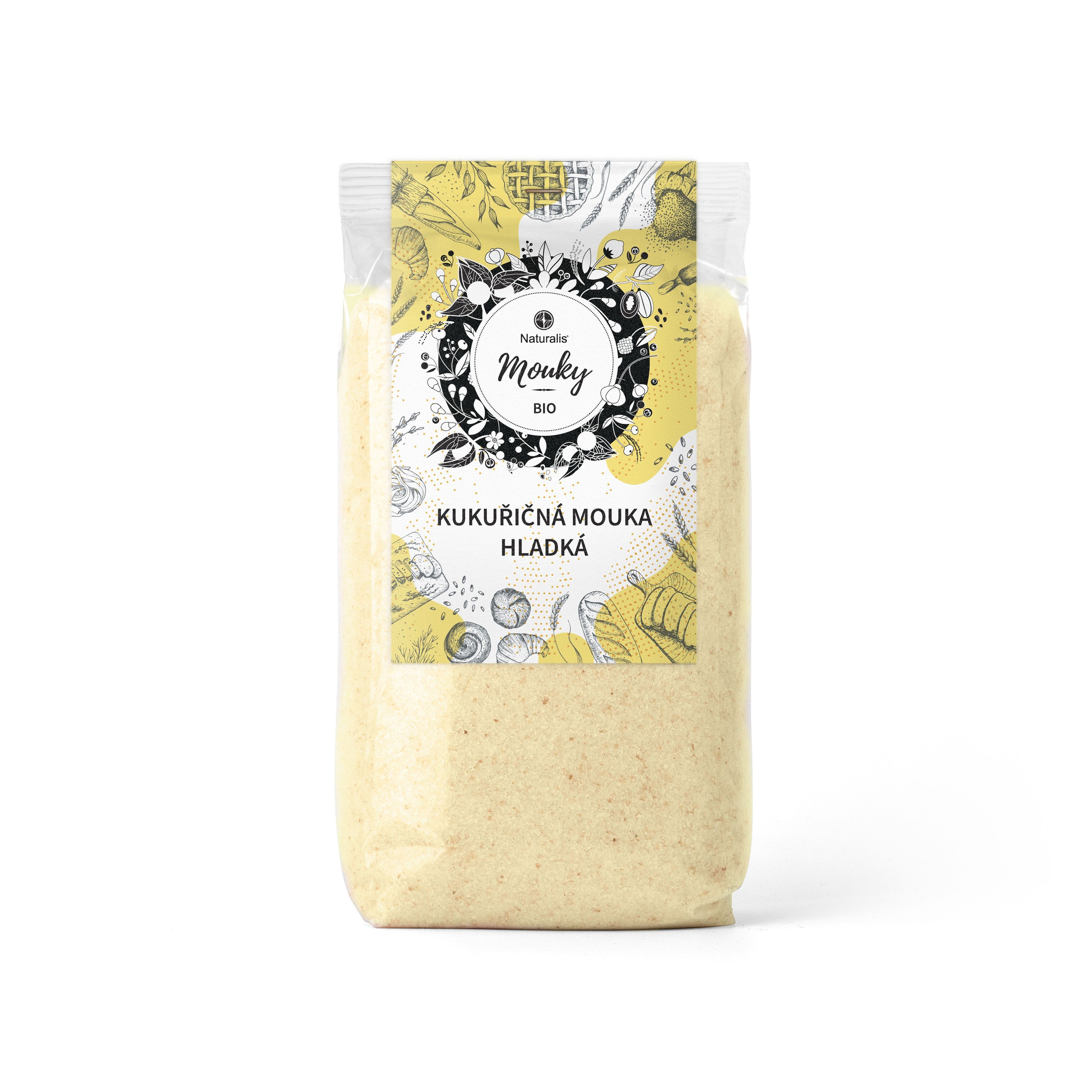 Levně Kukuřičná mouka hladká Naturalis BIO - 400 g