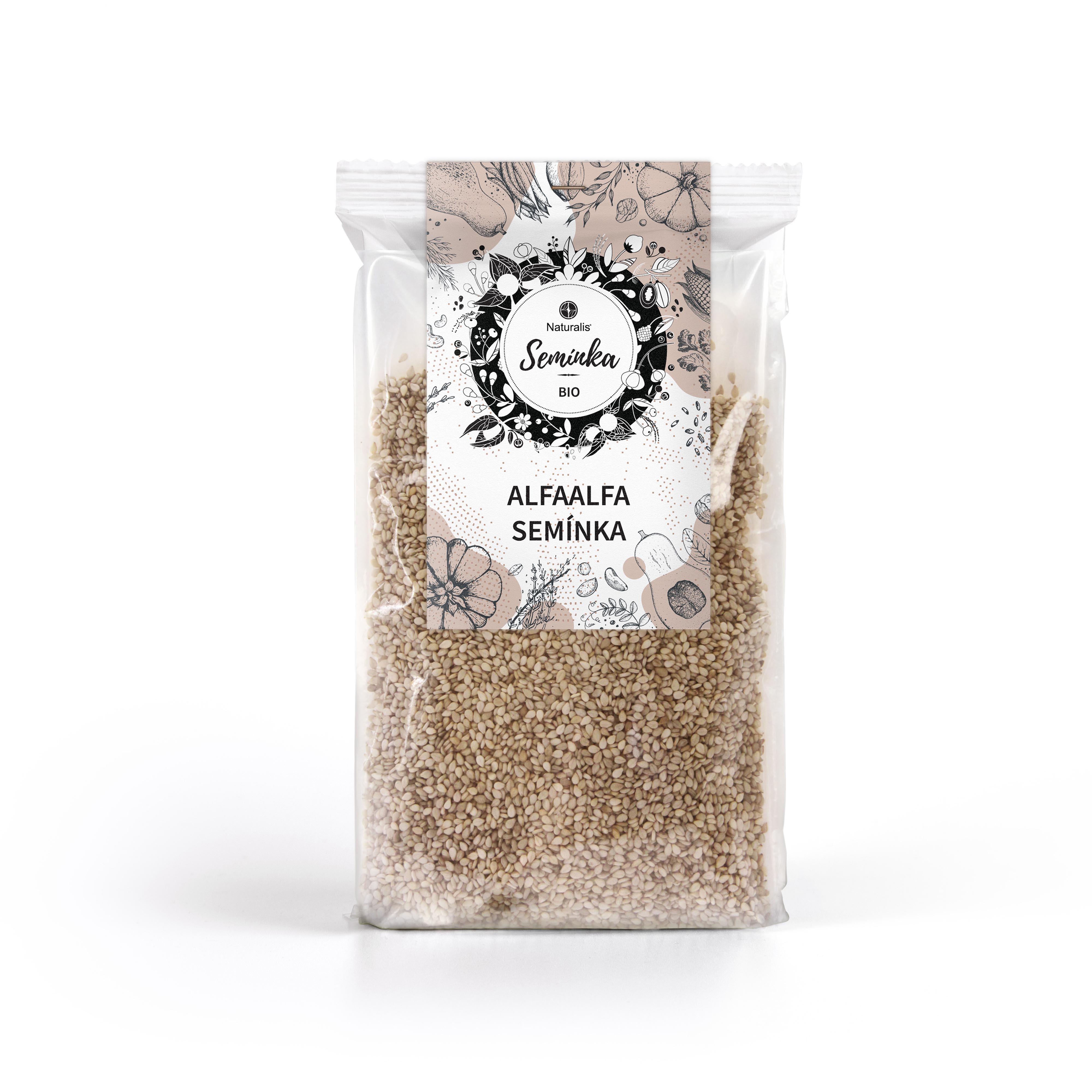 Levně Alfalfa semínka Naturalis BIO - 125 g