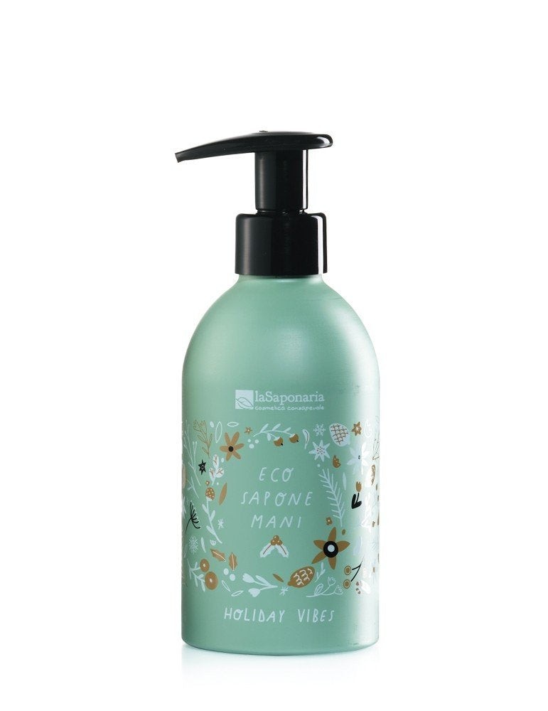 Levně Tekuté mýdlo na ruce (mandlové sušenky a červené ovoce) laSaponaria - 200 ml