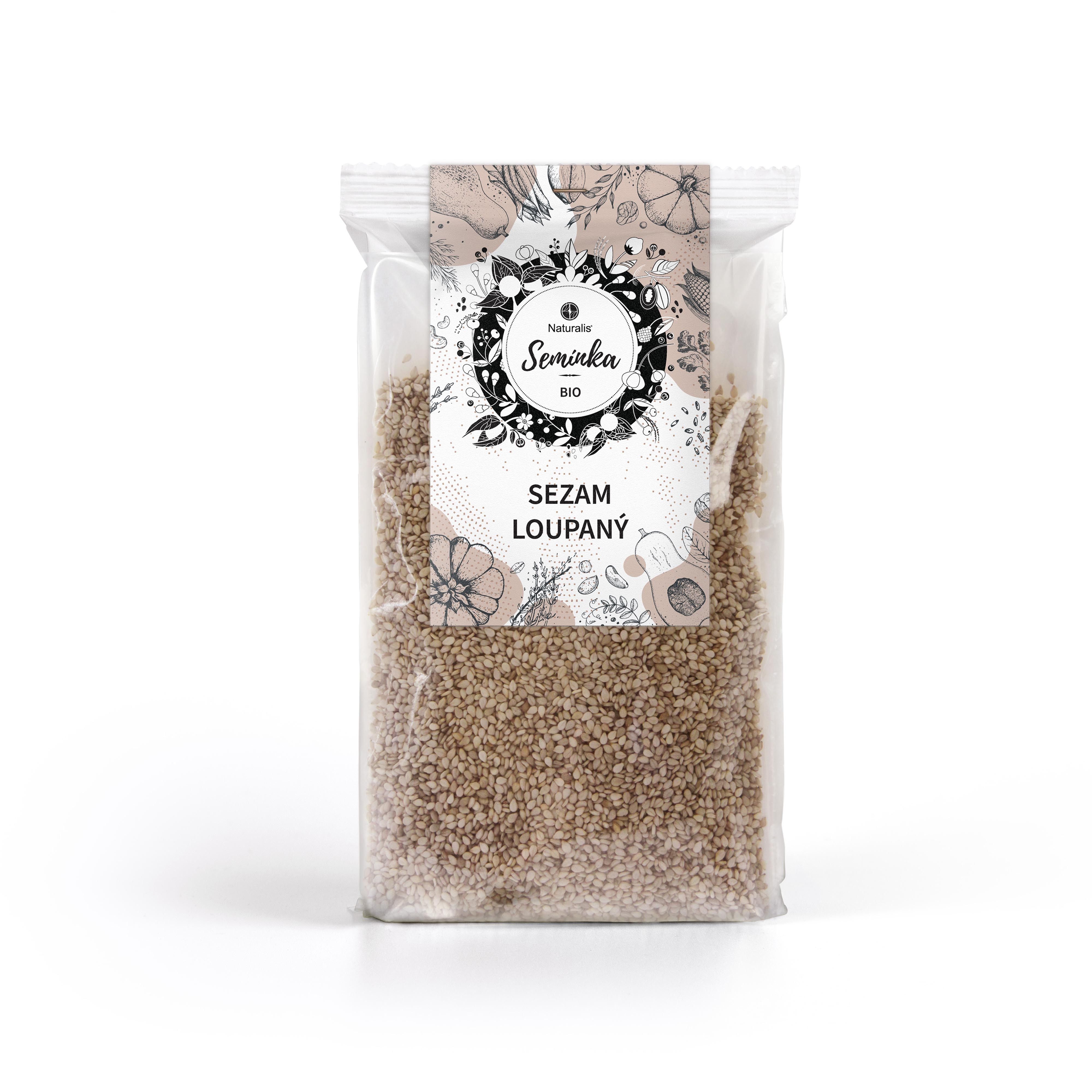Levně Sezam loupaný Naturalis BIO - 100 g