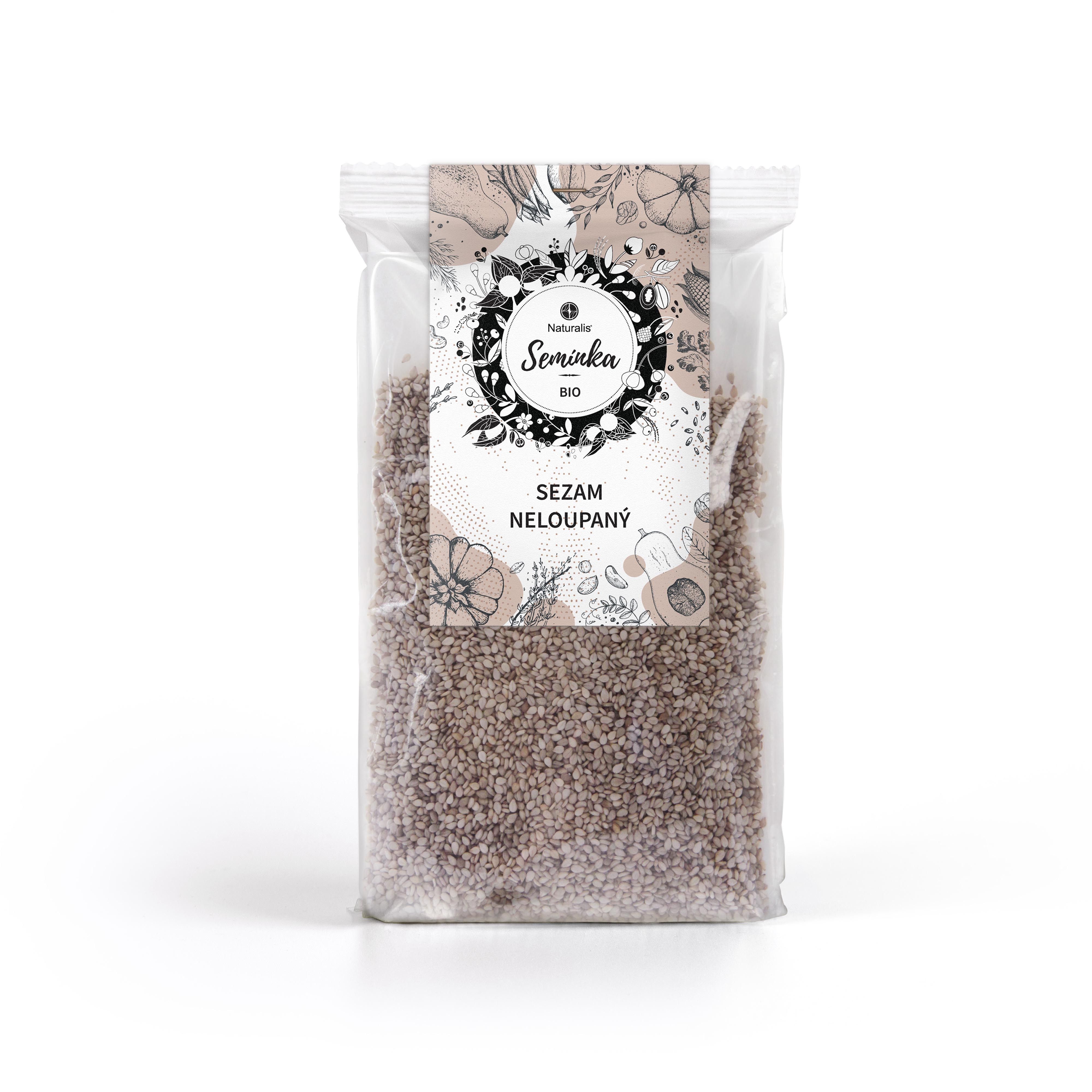 Levně Sezam neloupaný Naturalis BIO - 100 g