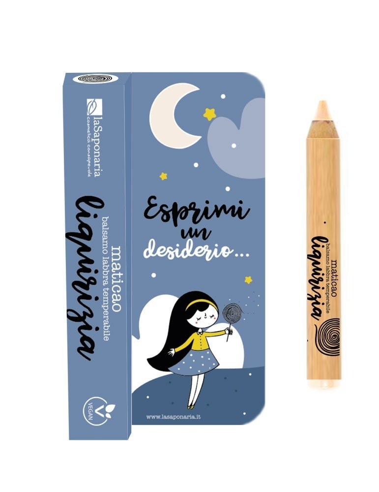 Balzám na rty v tužce Maticao lékořice laSaponaria - 2,5 g