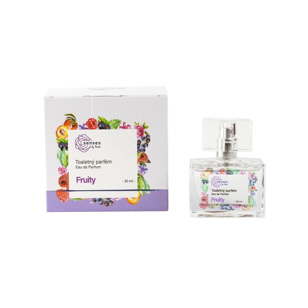 Levně Toaletní parfém Fruity s vůní malin, rybízu a vanilky Kvitok - 30 ml