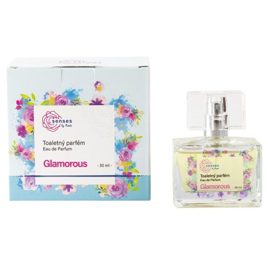 Levně Toaletní parfém Glamorous s vůní pomeranče, jasmínu a vanilky Kvitok - 30 ml