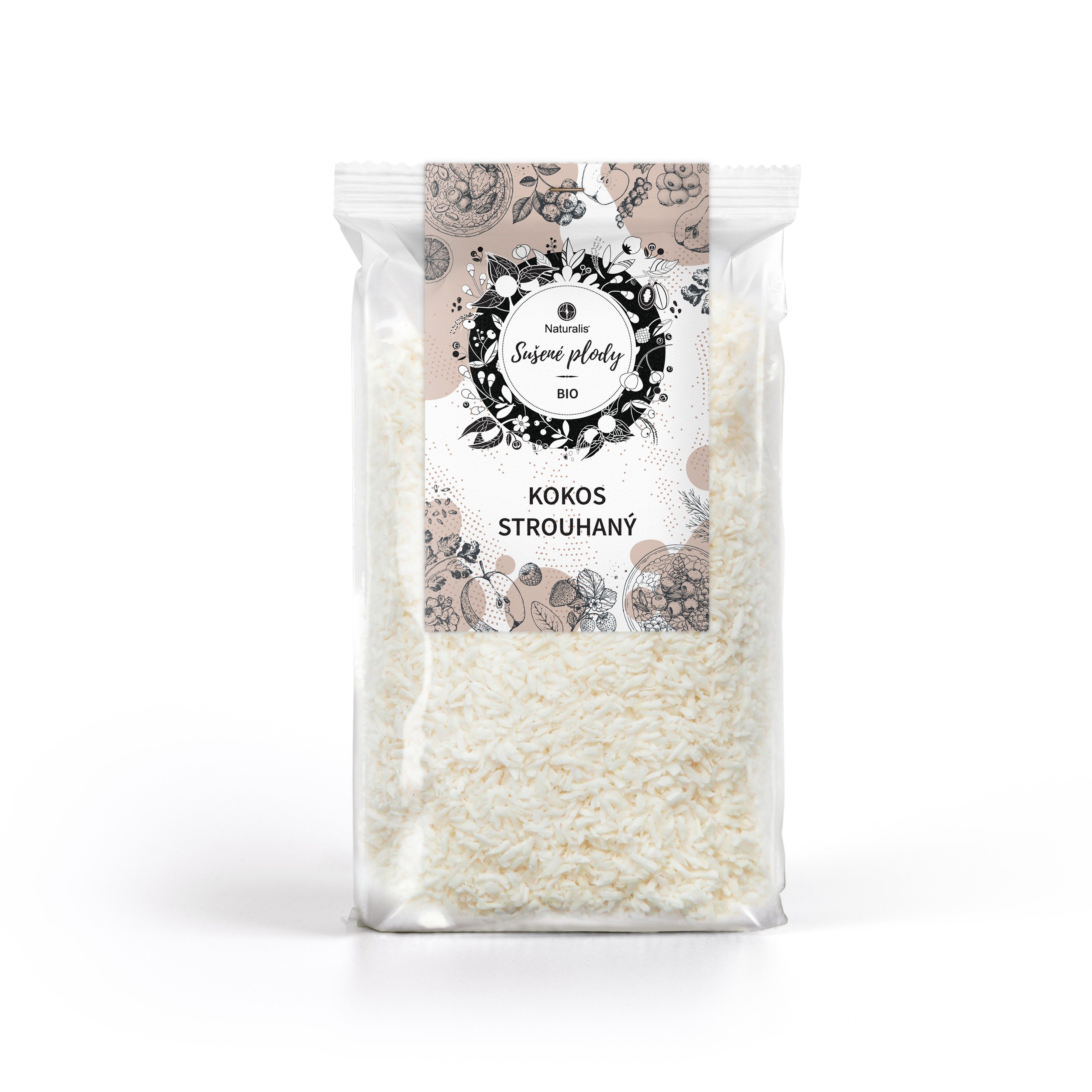 Levně Kokos strouhaný Naturalis BIO - 200 g