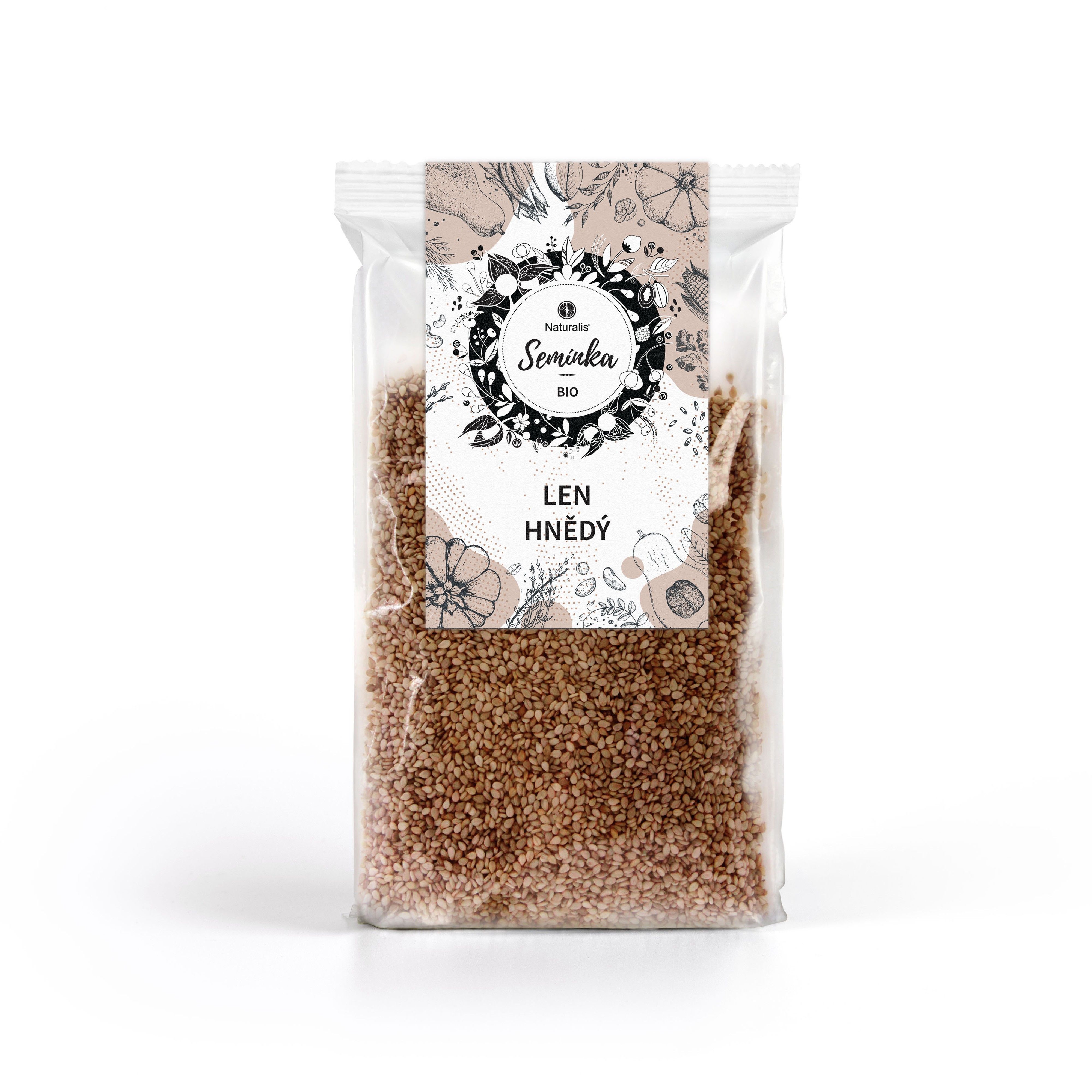 Levně Len hnědý Naturalis BIO - 300 g