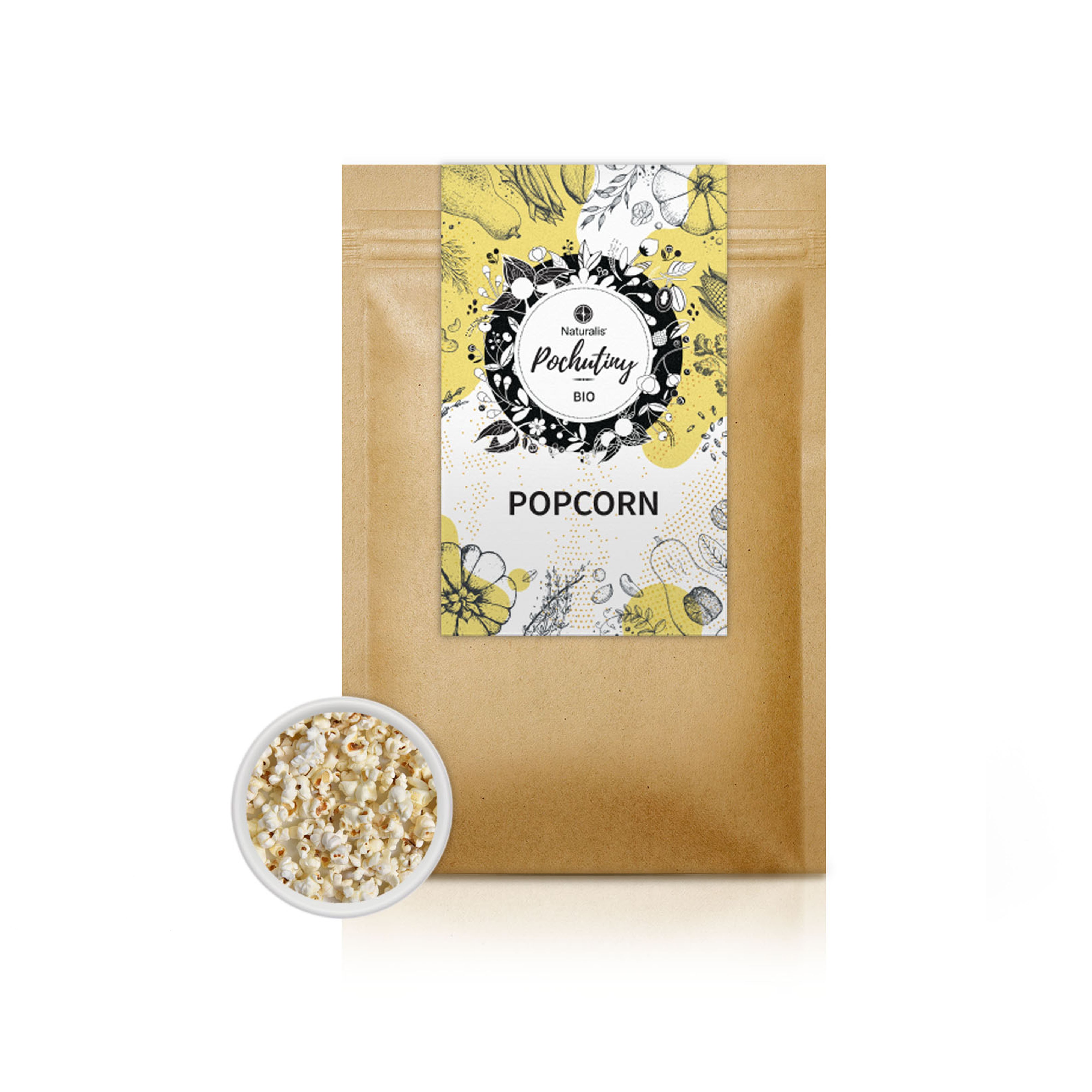 Levně Naturalis Popcorn Naturalis BIO - 50 g