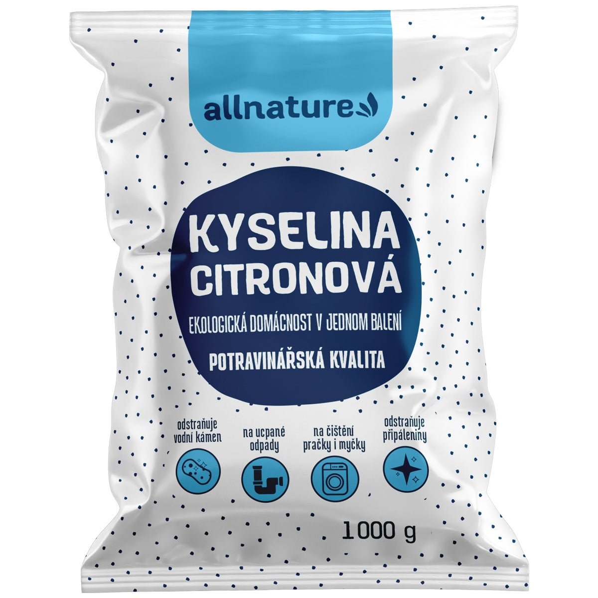 Levně Kyselina citronová Allnature - 1000 g