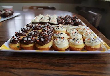 Dýňovo-skořicové cupcakes