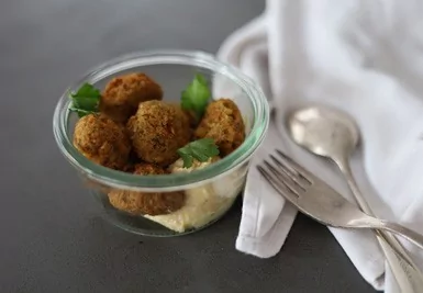 Falafel s kuskusem