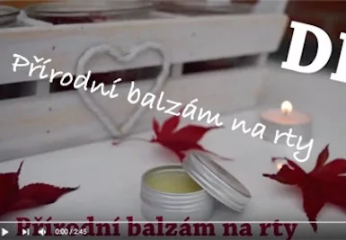 Přírodní balzám na rty